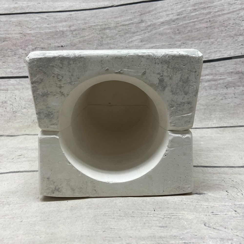 Vintage 1995 Boothe Mold Ceramic Casting Mold Cool Dip Server Plain Base #1067