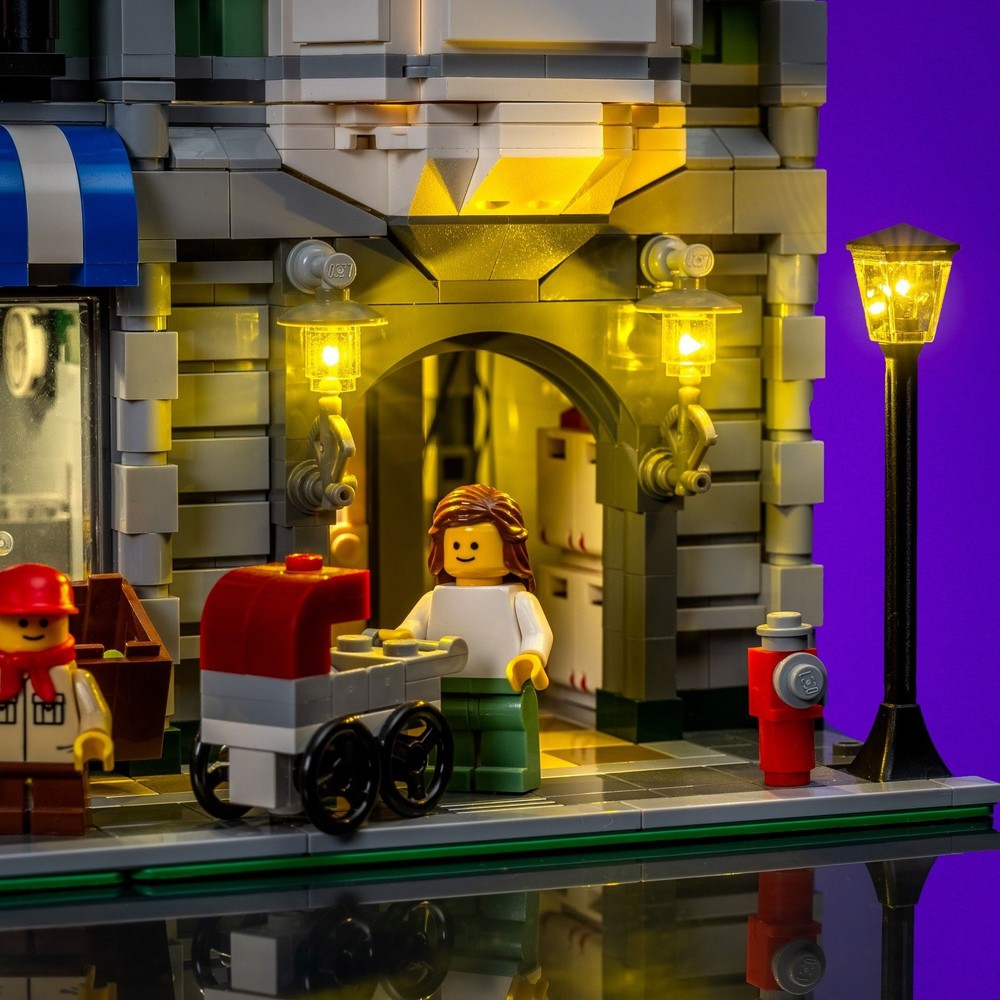 Light Kit for LEGO® Green Grocer #10185