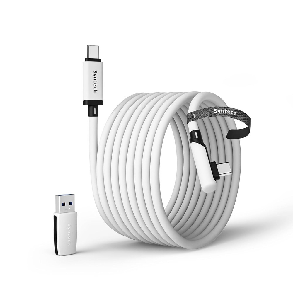 20FT USB C VR Link Cable for Oculus Quest Meta Pico PC Gaming Data Transfer