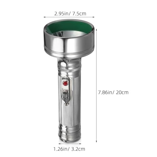 Flashlight, Vintage Flashlight LED Camping Gear Lantern Battery, 50 Lumens,