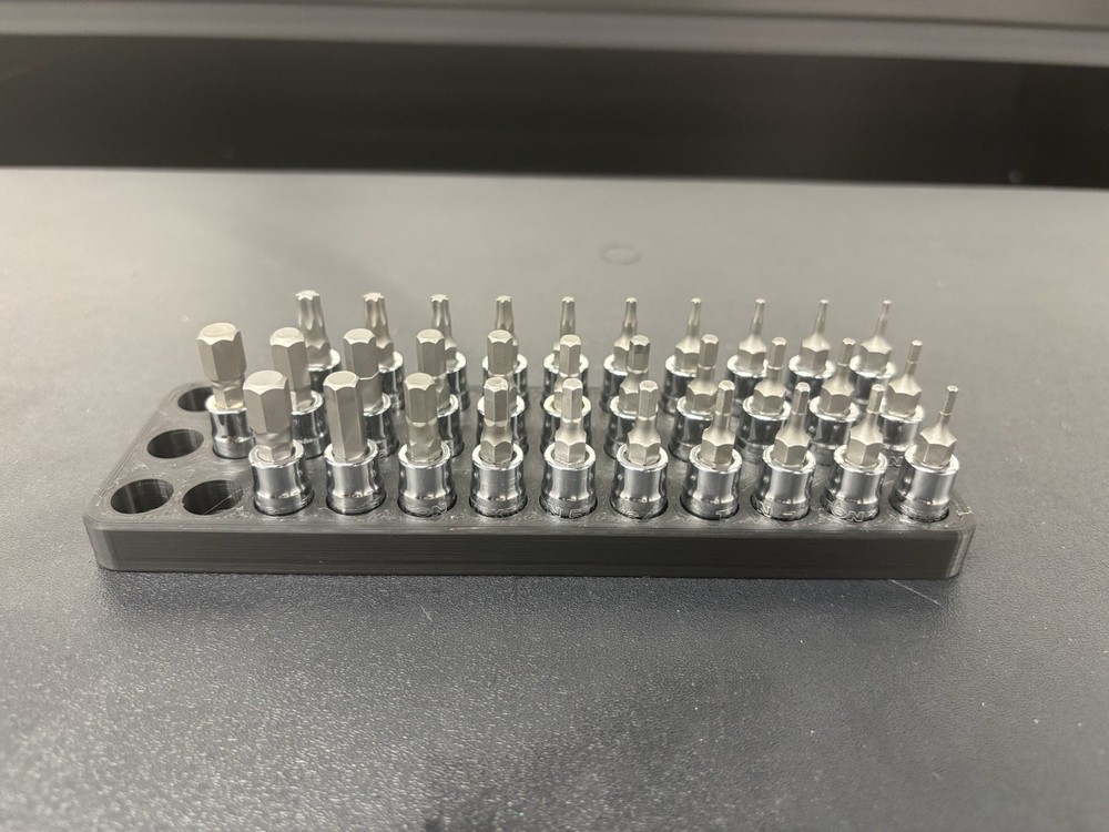 1/4 Drive Hex Bit & Torx Bit Socket Organizer