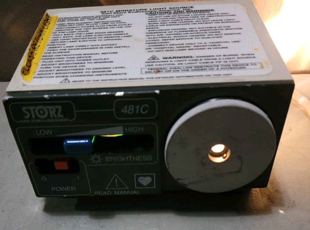 Karl Storz 481C Miniature Light Source
