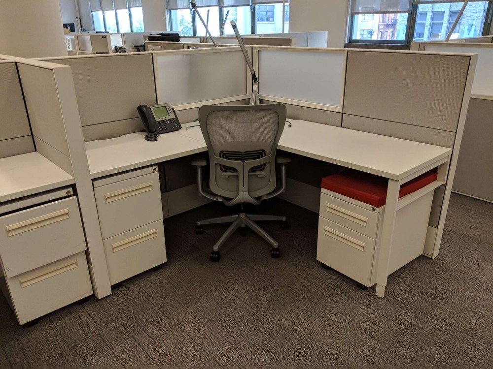 Haworth Compose 6x6 Used Office Cubicles
