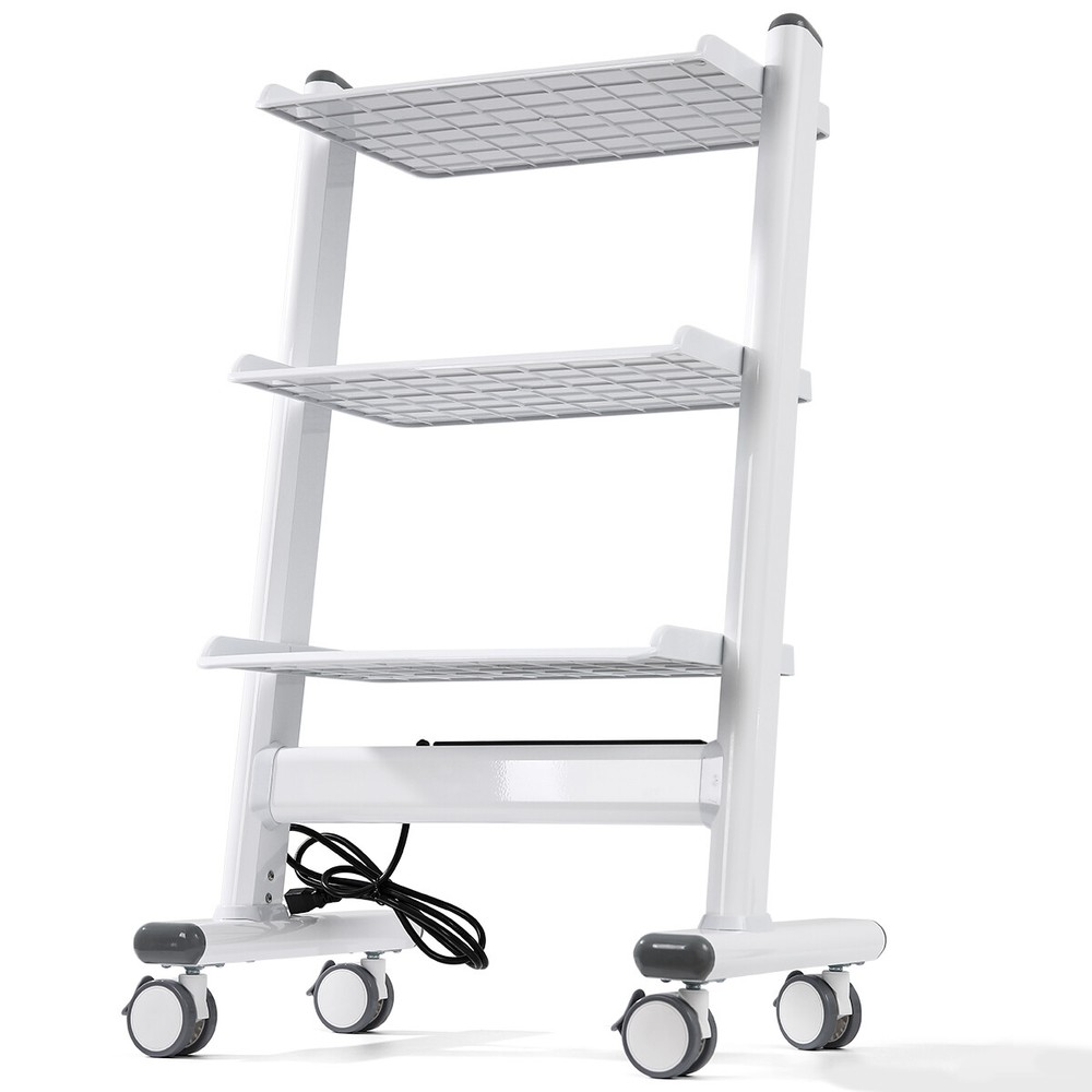 3Layer Dental Mobile Cabinet Trolley Built-in Socket/Trolley & Auto-water System