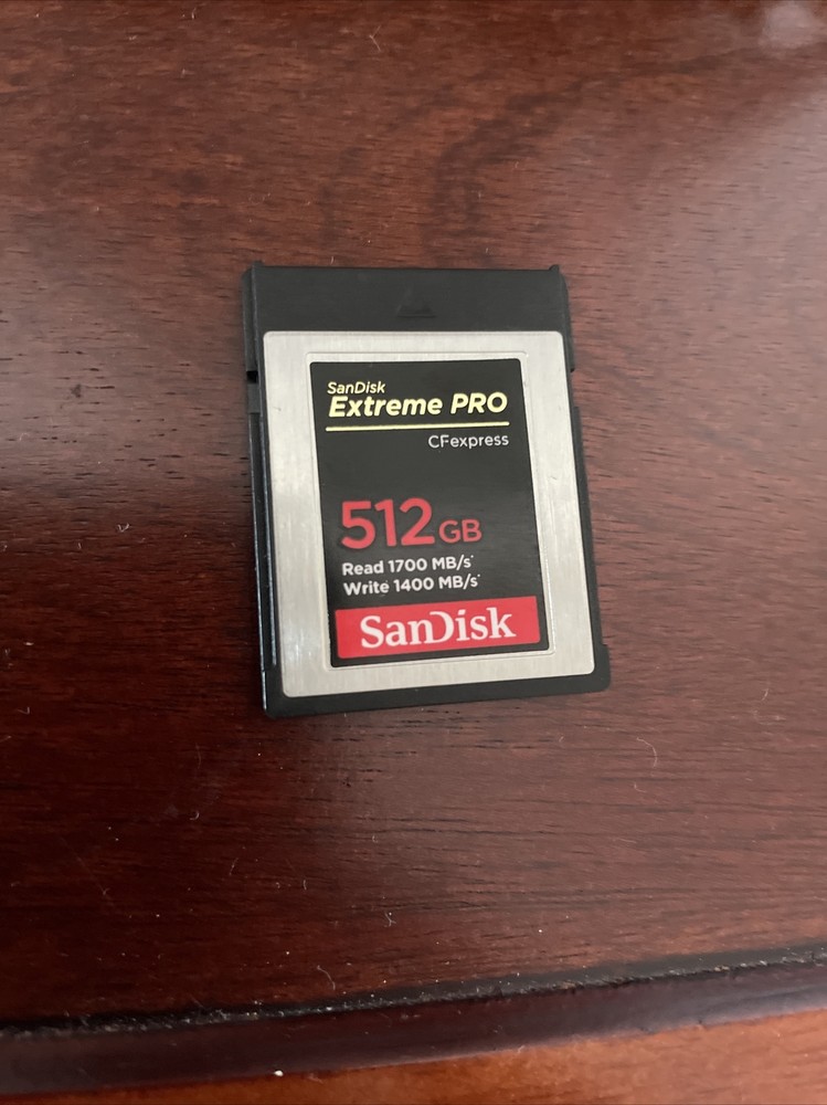 sandisk extreme Pro 512gb sd card