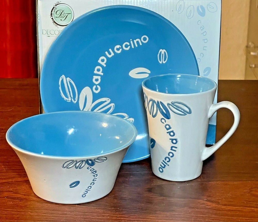 Decorating Touch 3 Pcs Dinnerware Set Fiesta colors