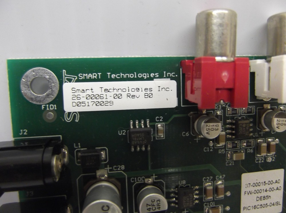 Audio & Power Distribution Circuit Board Smart Technologies Smartboard 2000i