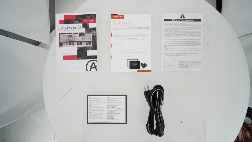 Arturia POLYBRUTE 12 V 61-Key Midi USB Keyboard Controller+Software