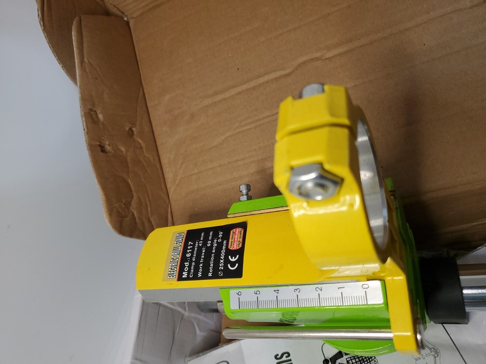 Drill Press Stand Model 6117 Rotation angle 0-90°.