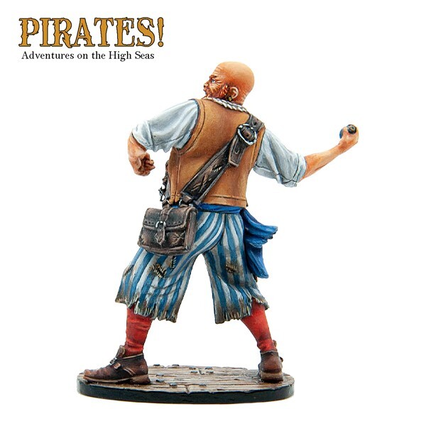 PIR011 Pirate Throwing Grenade by First Legion