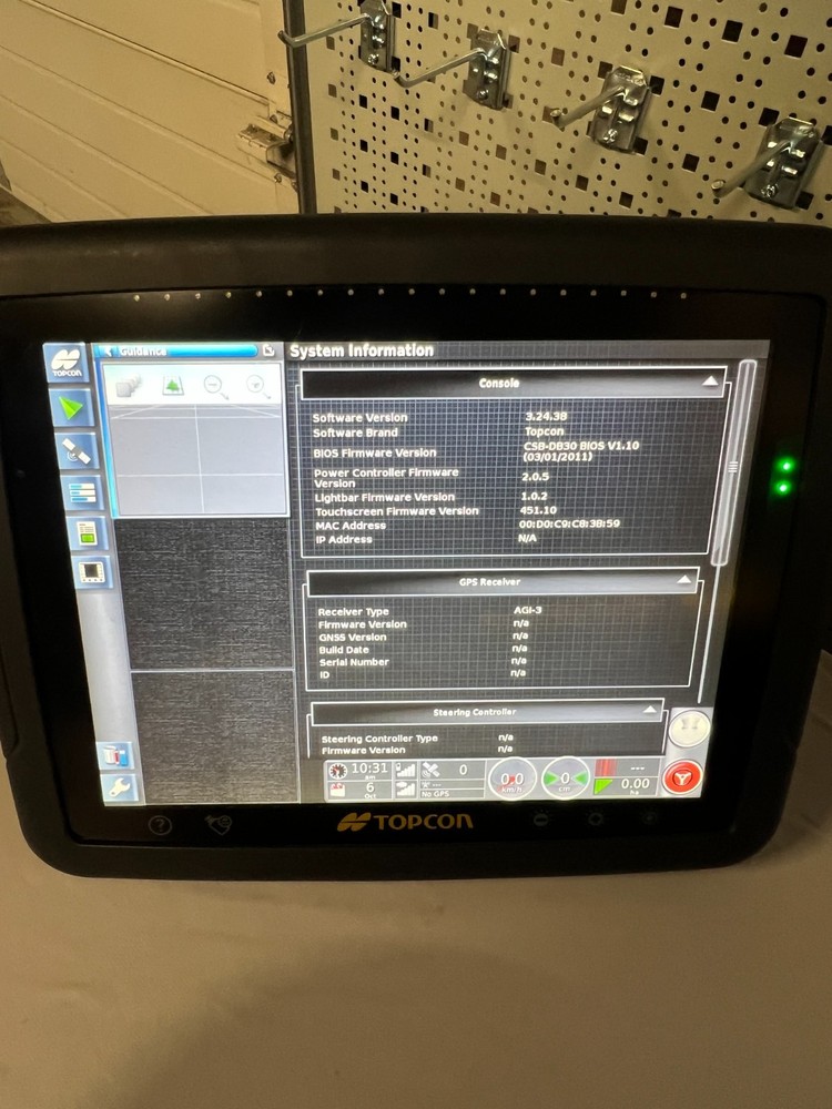 Topcon AGI-3, X30 steering kit