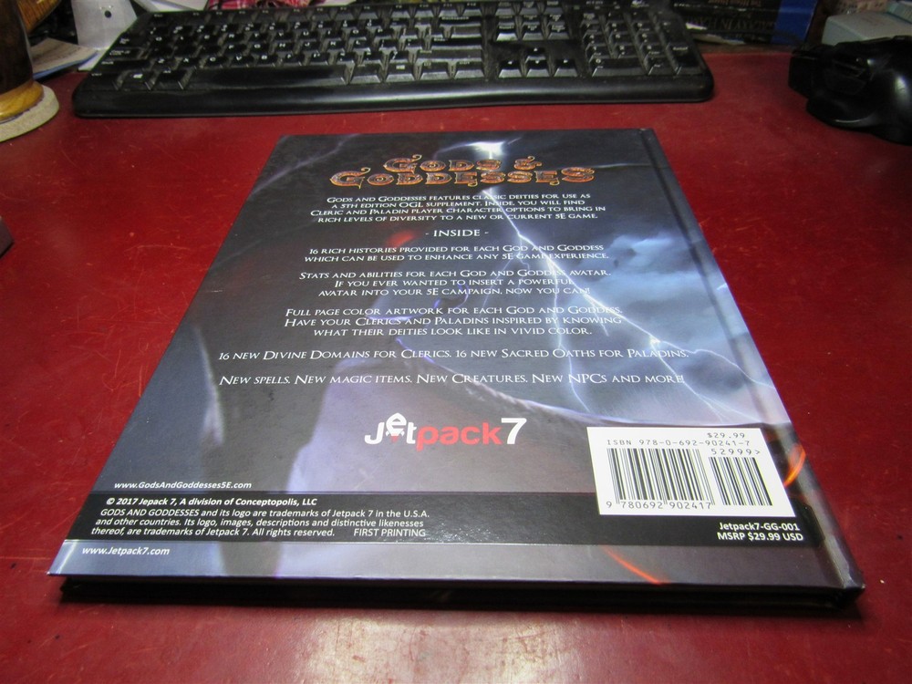 D&D 5E: Jetpack 7: Gods & Goddesses