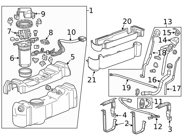 Genuine GM Pump 84412929