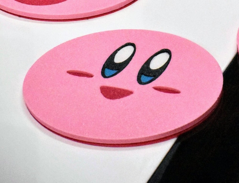 Kirby Coaster - Individual - 3D Printed