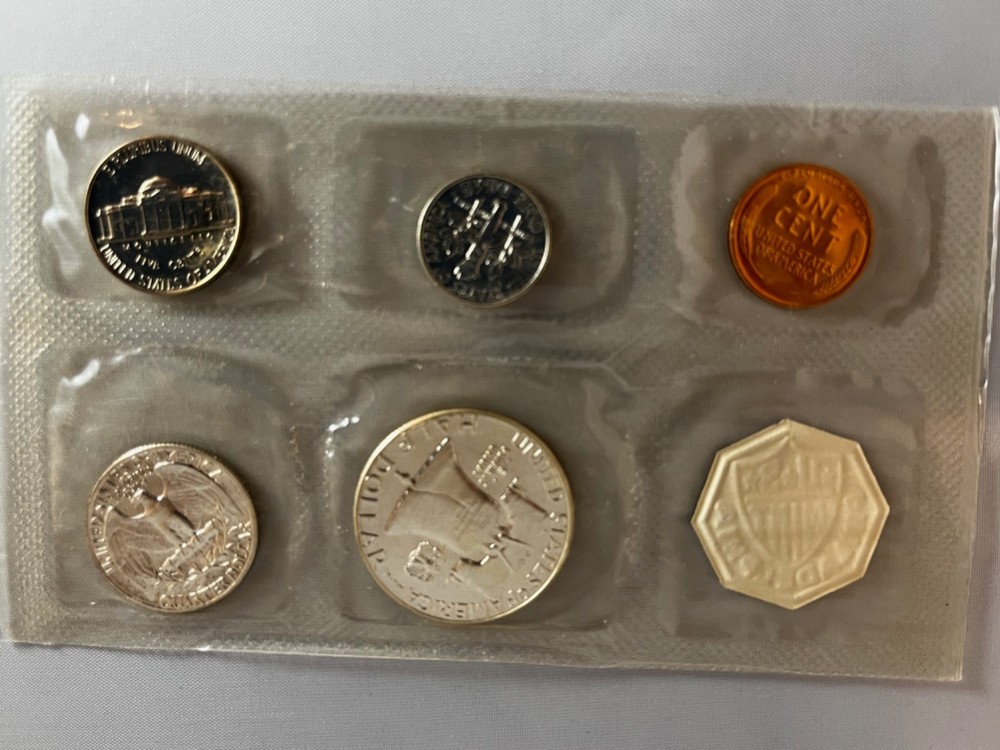 1957 US Mint Silver Proof Set w/ original Envelope and Missive