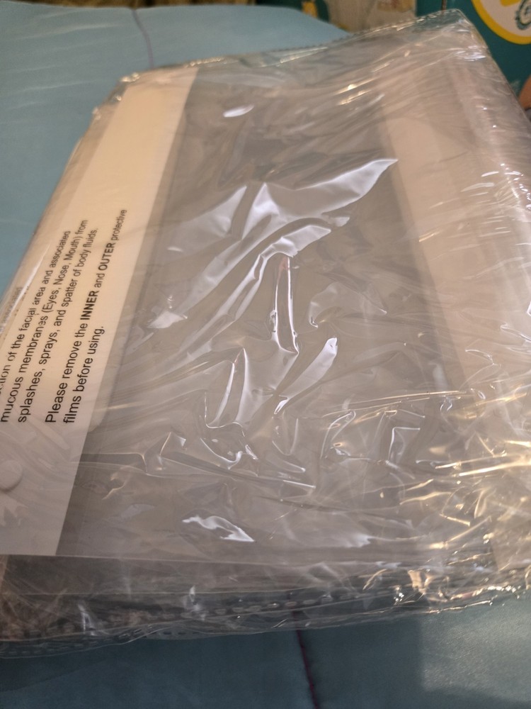 Protective Face Shields by Panoptx - 4 Shields per Box - Lightweight, Elastic