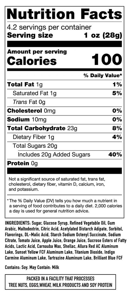 SOW Good Sweet Squares 4.2oz