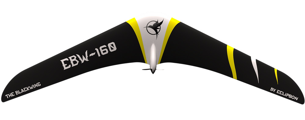 The Ravens Forge Eclipson UAV Blackwing 3D Printed PLA RC Airplane Kit
