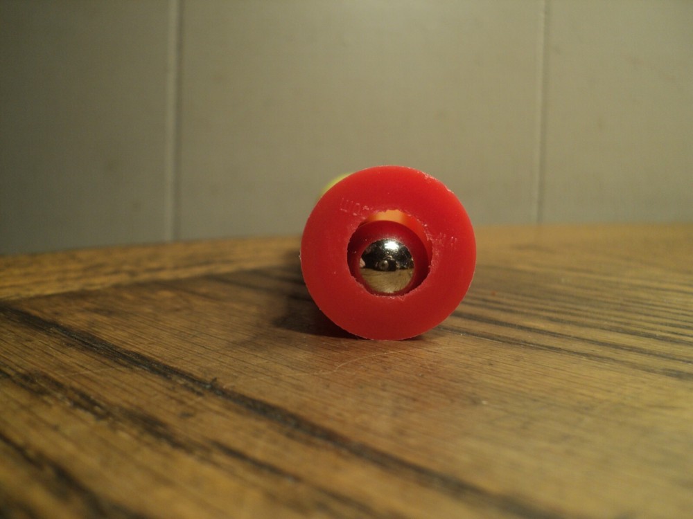 Bobber With A Brain Jr 10 Pack Slip Float w/ Yellow Top