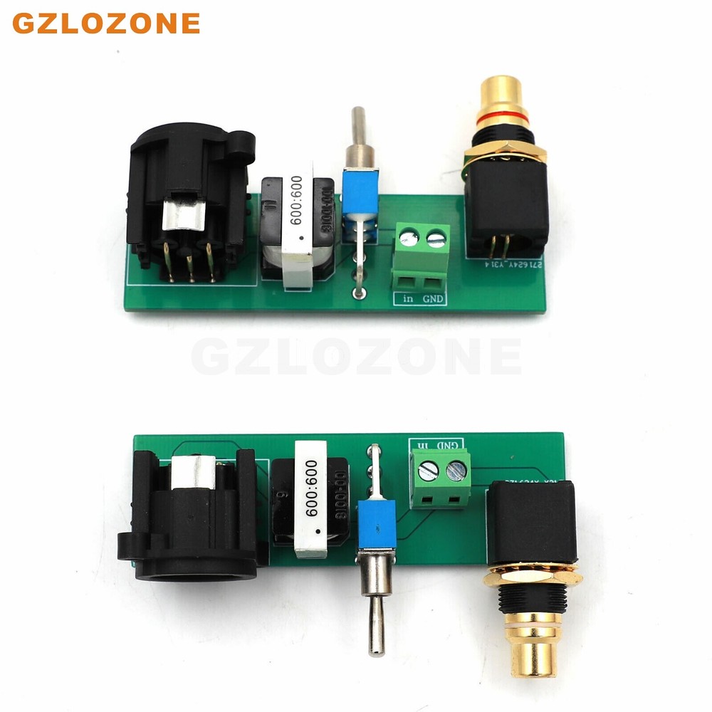 One Pair Unbalanced To Balanced XLR Output Board -Passive Conversion (B6-46)