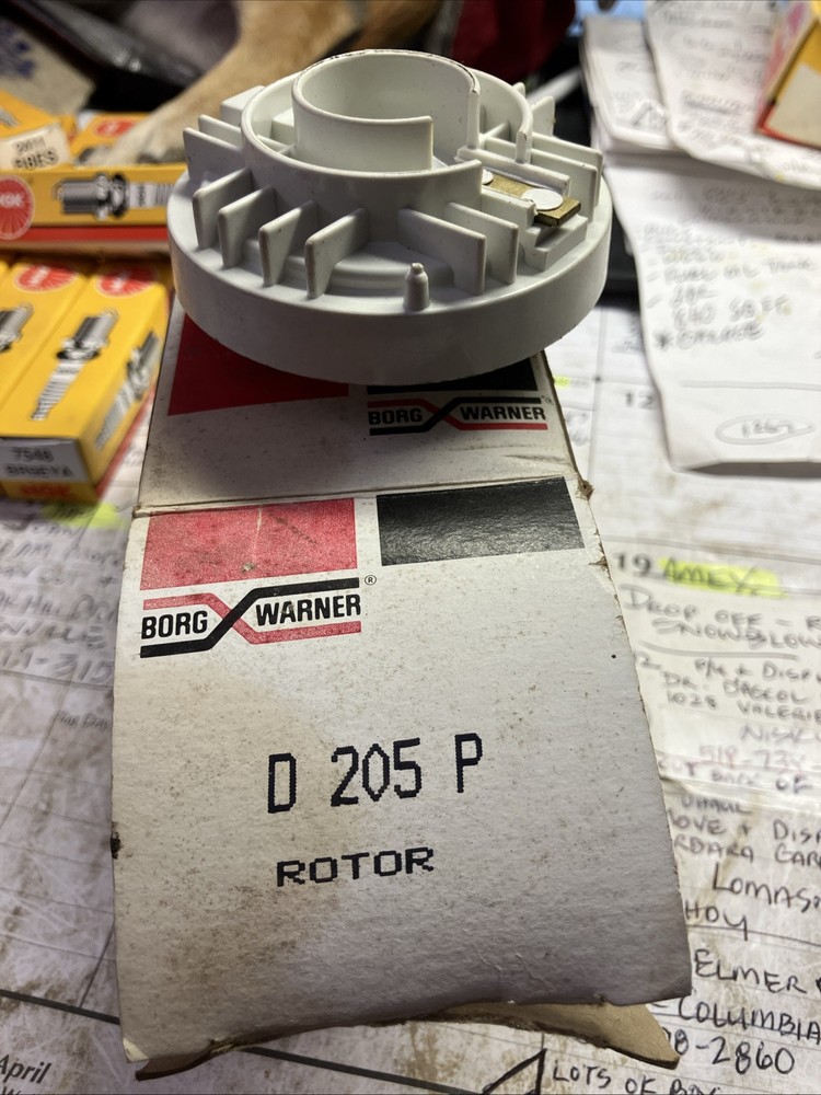 NOS BORG WARNER DISTRIBUTOR ROTOR D205P