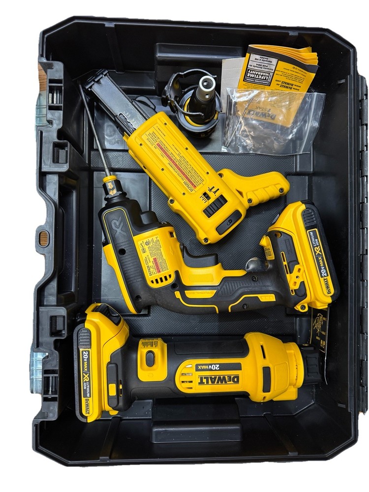 DEWALT Screw Gun Collated Attachment cordless rotary Combo hard case