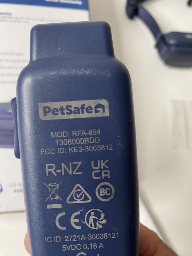WORKING TESTED PetSafe Basic Dog Trainer shock RFA-654 PDT00-18034