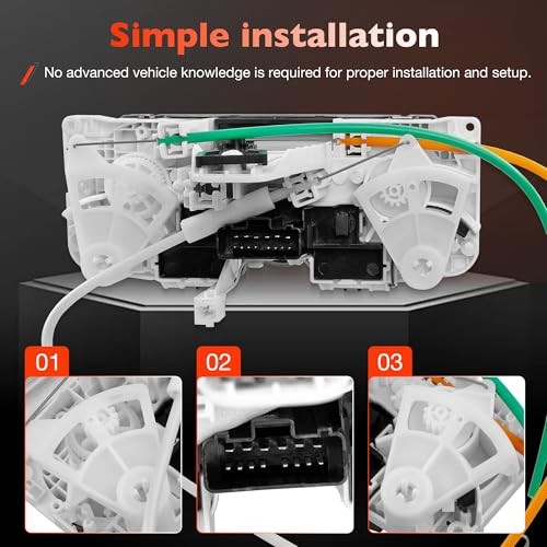 599-216 Front Climate Control Module A/C Heater Air Conditioning Panel -
