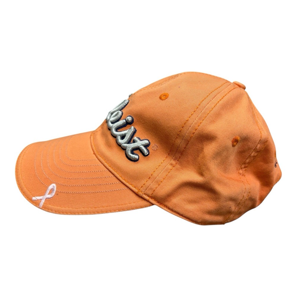 Titleist Golf Hat Orange Cap Adjustable StrapBack Cap PGA