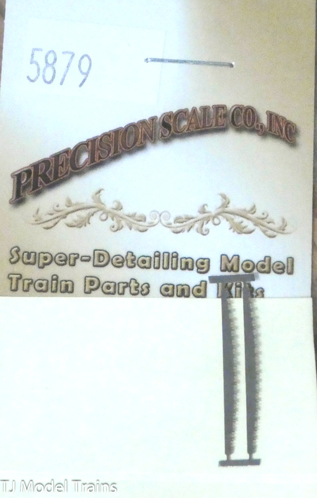 Precision Scale HO #5879 Logging Saws (Etched Stainless Steel)