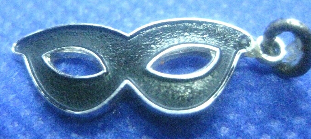 Sterling Silver Mask Charm
