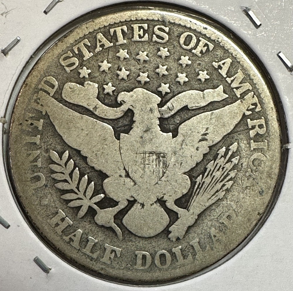 1892-P Barber Half Dollar - (19-13)