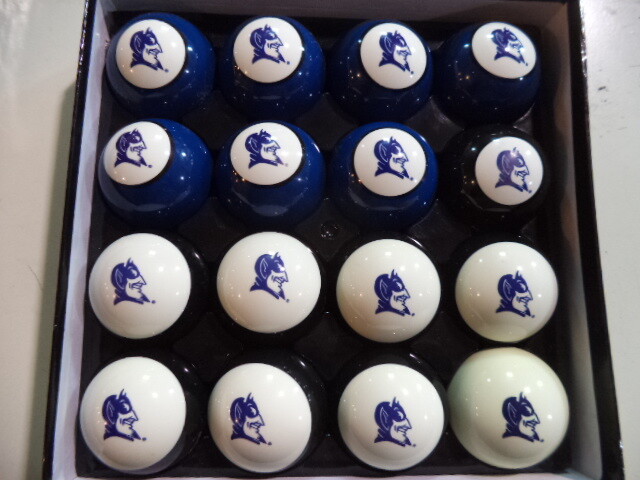 Duke Blue Devils Billiard Ball Set