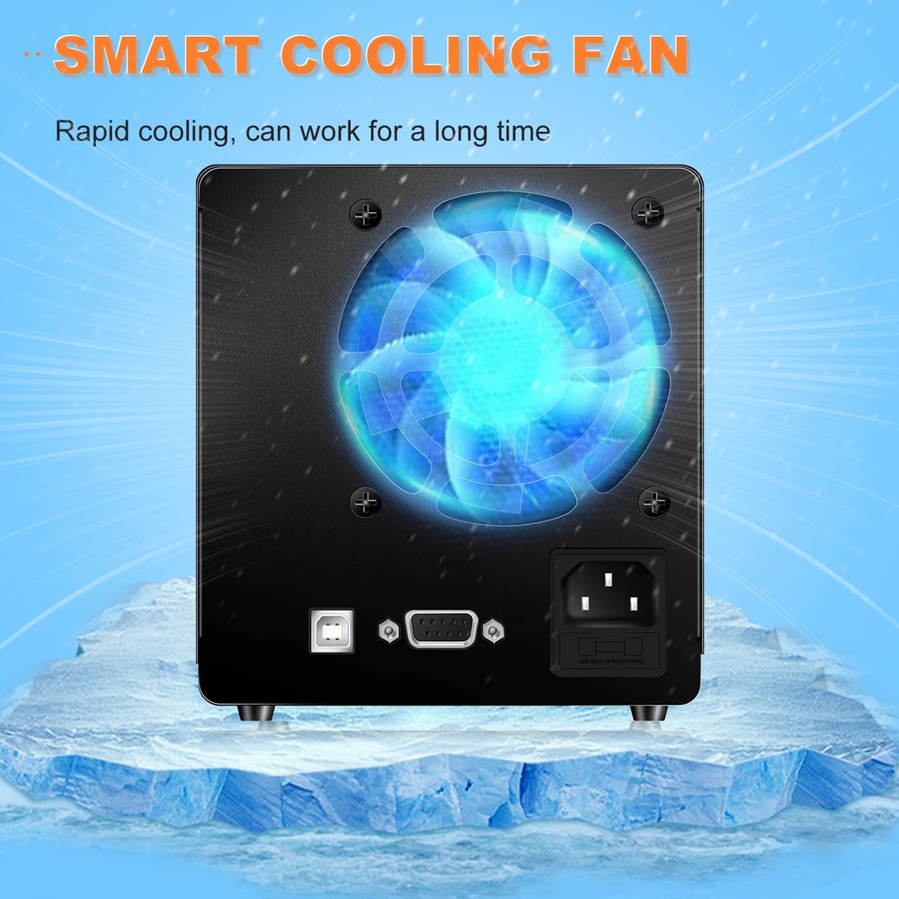 400V 1A 30V10A Programmable Adjustable DC Power Supply With RS-232 Interface