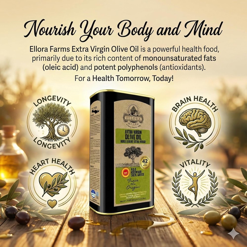PDO Certified Extra Virgin Olive Oil 2-Pack