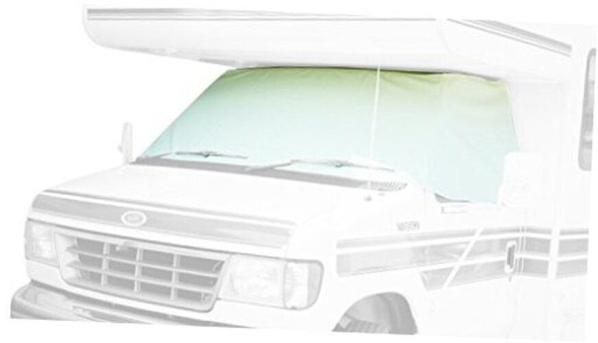 2424 Class C Sprinter RV Motorhome Windshield Cover, White