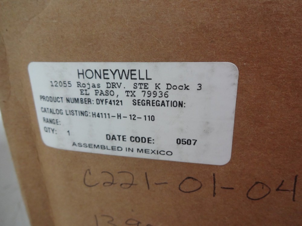 Honeywell H4111-h-12-110 Humidity Transmitter