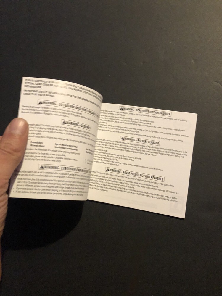 hollywood crimes 3ds Manual Only