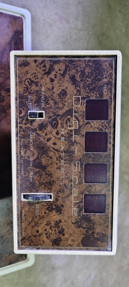 Vintage Heathkit GD-1186 Digital Scale Working