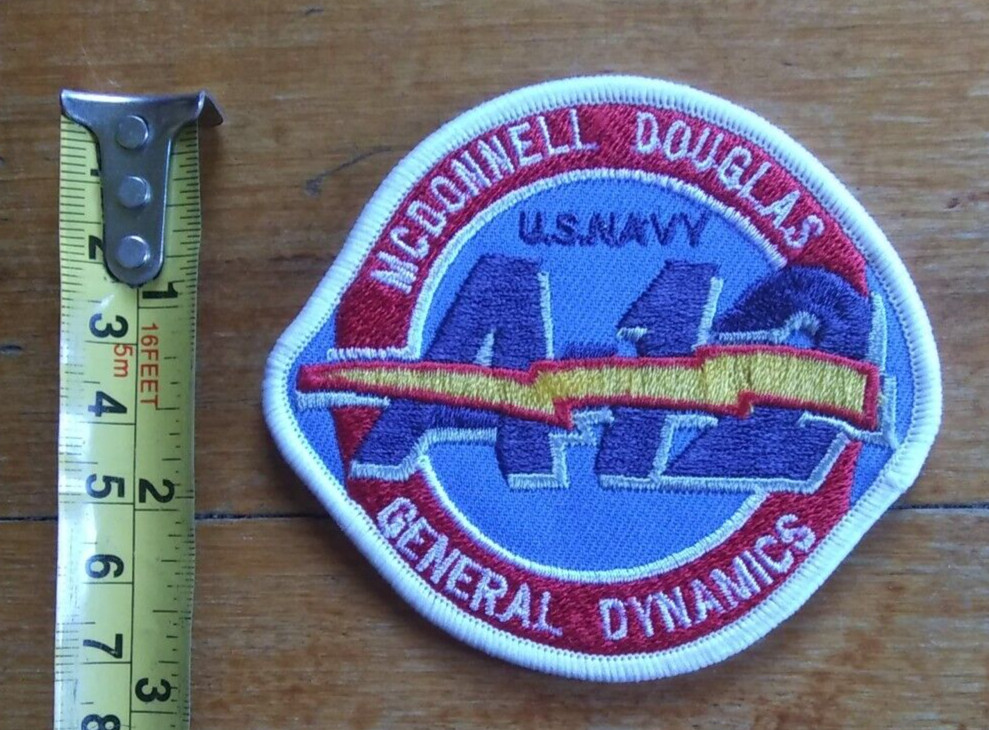 MCDONNELL DOUGLAS A-12 AVENGER II GENERAL DYNAMICS US NAVY PATCH