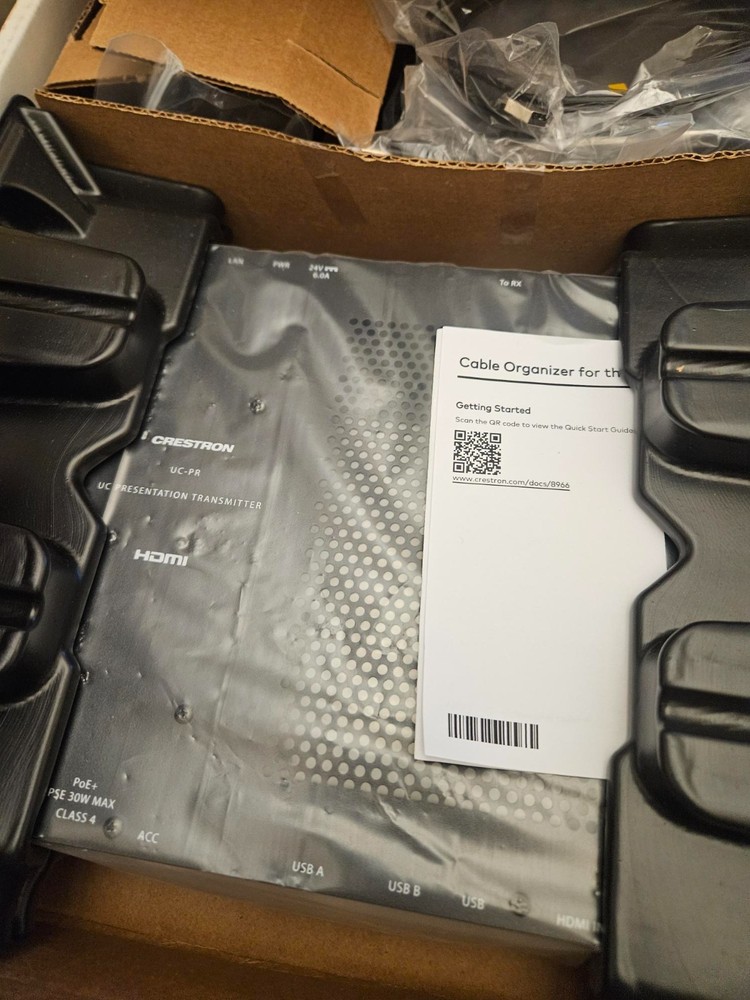 Crestron UC-PR Presentation Transmitter Flex BYOD USB-C Room Control 6510936