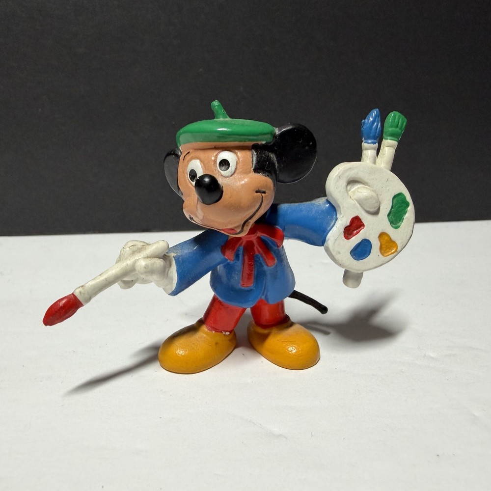 Mickey Mouse Artist Handpainted Bully W. Germany