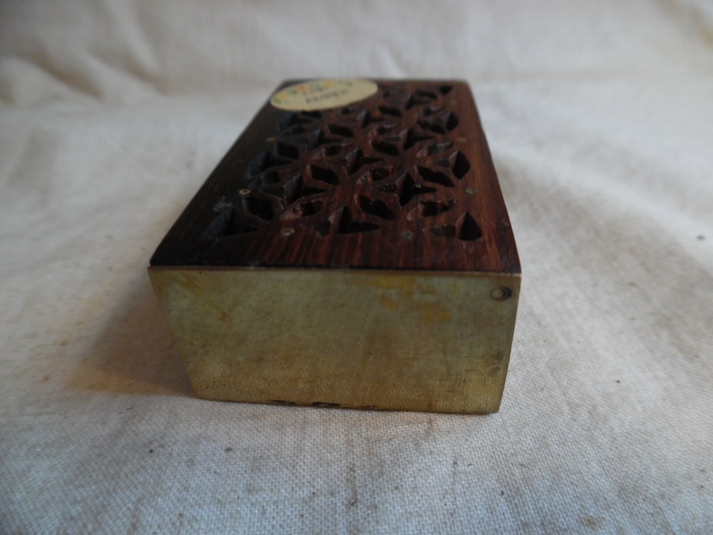 Box With Amber Incense With Ganesh On The Back