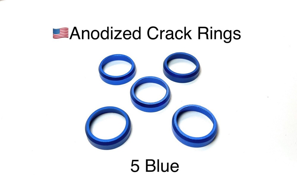🇺🇸Duck Call Crack Rings (Olt style) Duck Calls 5 Blue