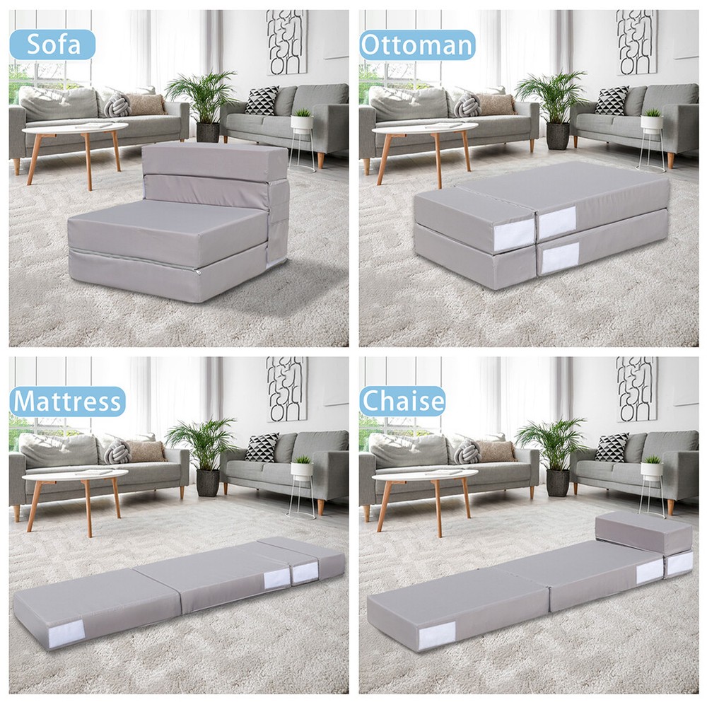 Folding Sofa Bed Convertible Flip Sofa Bed Chair Modern Fold Down Sleeper Sofa