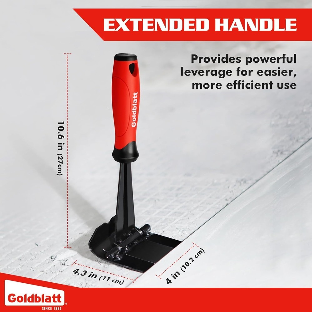 Trim Puller, 4-Inch Tile Removal Multi-Tool for Commercial Work & Home Improv...