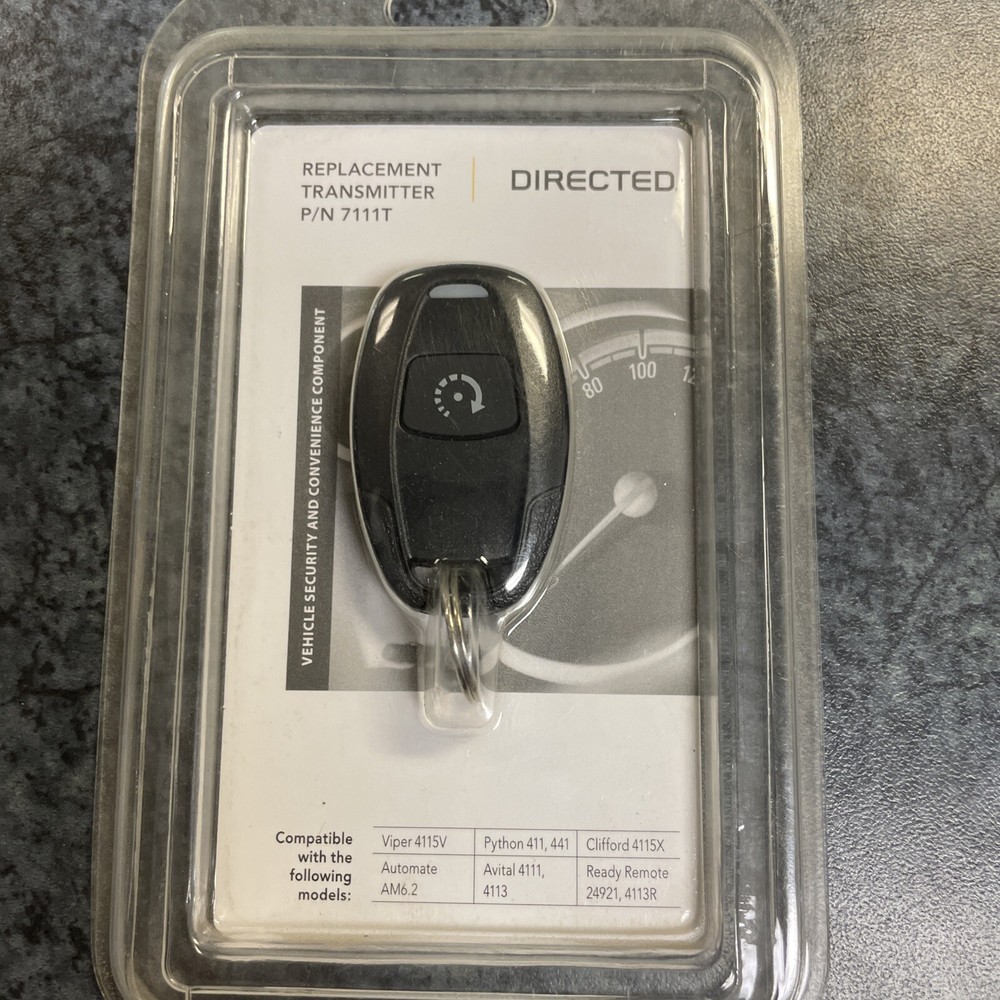 Directed 4X05 4XO5 1-Button 7111T Remote Control Replacement Transmitter NEW
