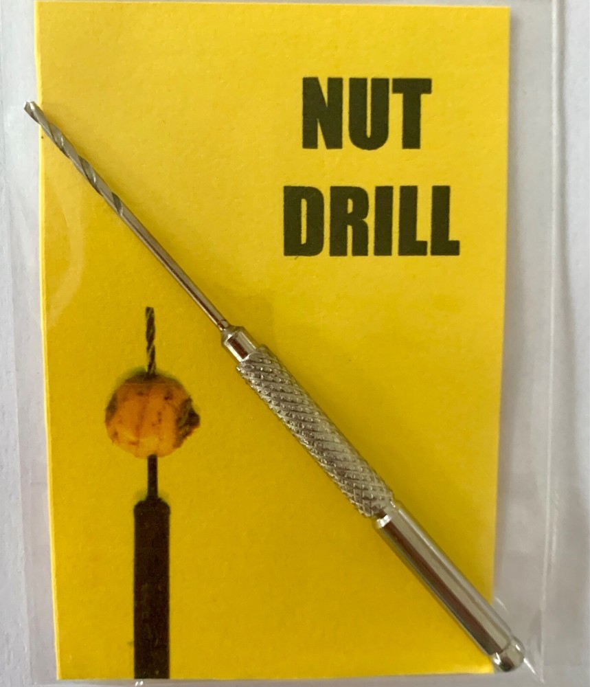 CARP FISHING: NUT DRILL