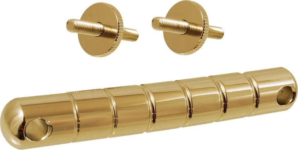 Gretsch-style Solid Brass Bar BridgeGold
