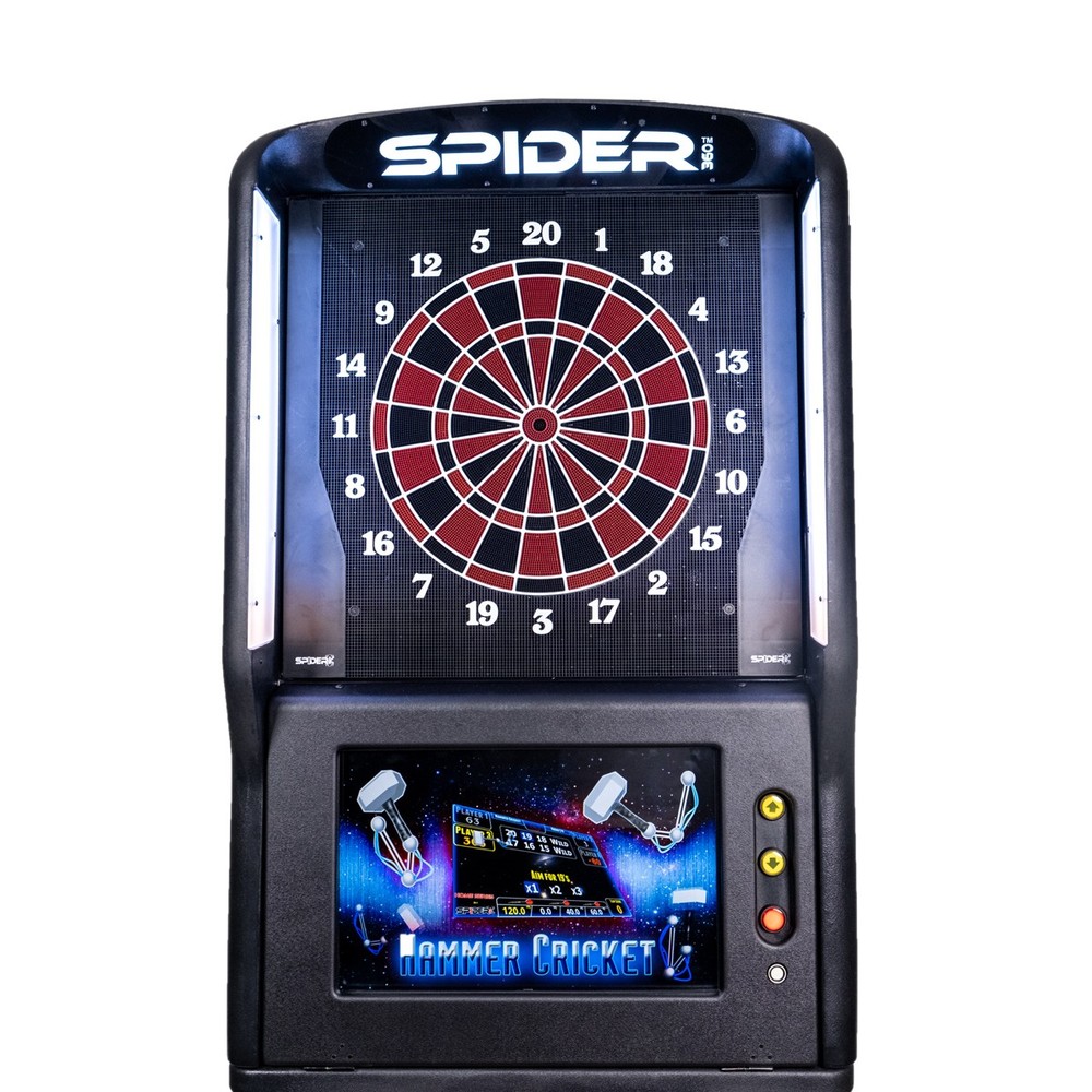 Spider 360 Electronic Home Dartboard Machine - 2000 Series